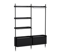 Porte-manteaux Pier System 1082 WxHxD 162x209x34cm