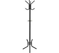 Porte-Manteaux SONGMICS Hauteur 176 cm 12 Crochets Noir RCR17B Noir G