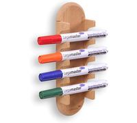 Porte-Marqueur Magnétique En Bois Pour Tableau Blanc Effaçable À Sec,Rangement Pour Crayons Pour Bureau Ou École