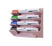 Porte-marqueurs - Tableau blanc - Rose