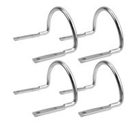 Porte-Marteau - 4 Pièces Étui en U Porte-Outils pour Marteau Ceinture | Pièces De Rechange en Acier pour Outils De Mécanique Perceuse Hachette Clés Lampe Torche Maillet Mètre Ruban Pelles