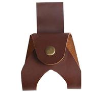 Porte-marteau en cuir marron vintage, étuis de marteau pratiques pour haches de taille moyenne, boucle ceinture hache en cuir, petits étuis transport hachette