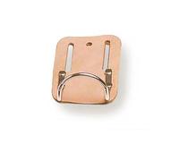 Porte-Marteau Mondelin 805100 en Cuir Rigide - Ceinture de Travail avec Boucle Métallique, Durable et Pratique pour Charpentiers, Menuisiers et Bricoleurs