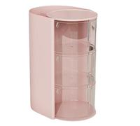 Porte-masse-mamas de tiroir - Plastique transparent, stockage de maquillage | Organisateur rotatif spacieux avec séparateurs, grand tiroir cosmétique pour le placement de comptoir, boîte bouffante pra