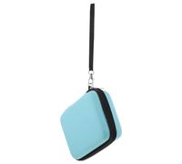 Porte-médiator Étui de Rangement en Eva Portable Bleu pour Plectres | Paquet Compact Léger, Format Facile à Transporter, Style Chic et Fashion
