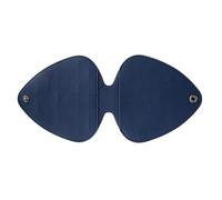 Porte-médiators pour Basse, Porte-médiators pour Guitare - Clip pour Ranger Les médiators de Guitare Acoustique | Sac de médiators de Guitare en Cuir PU, Sac de Guitare Portable pour Chit, Bleu,
