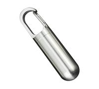 Porte-médicaments miniature en métal avec couvercle rotatif étanche et facile d'accès pour les personnes âgées et le quotidien Boîte cadeau