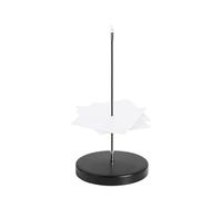 Porte-Mémo à Pointe en Acier Inoxydable - Support de Reçus et Notes pour Bureau, Restaurant, Cuisine | Accessoire de Rangement pour Factures, Tickets, Mémos, Organisation de Comptoir