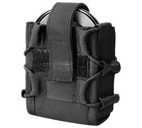 Porte-menottes en nylon avec rabat d'accès rapide, pochette de rangement utilitaire polyvalente avec sangle réglable, compatible avec de nombreux types de poignets