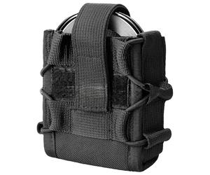 Porte-menottes en nylon avec rabat d'accès rapide, pochette de rangement utilitaire polyvalente avec sangle réglable, compatible avec de nombreux types de poignets