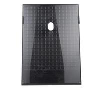 Porte-menu de Table Transparent en Ps Noir pour Comptoir | Affichage Prix, Pose Rapide, Bords Arrondis, pour Menu et Feuilles D’instruction au Comptoir