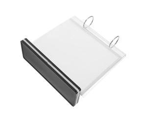 Porte-menu Transparent Horizontal Pvc A6 à 6 Pages pour Restaurants | Support de Tableau à Feuilles Mobiles, Affichage Clair, Remplacement Rapide des Feuilles, Hôtels et Tables