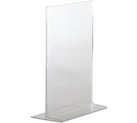 Porte menus A4 droit en acrylique Multicolore G