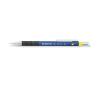 Porte-mine staedtler mars micro 0.3mm embout et agrafe métalliques grip caoutchouc amortisseur mine