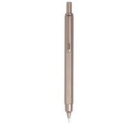 Rhodia Porte-mines scRipt 9395C - Corps aluminium brossé hexagonal - Bois de rose - 0,5 mm