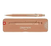 Porte-mines - CARAN D ACHE - 844 Brut Rosé - 0 07 mm - Or rose - Corps en aluminium