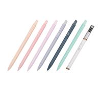 Porte-Mines Criterium 0,7mm 6 Pièce Crayons de Couleur 0,7mm+1 Boîte de Recharges Mechanical Pencil Crayons Rétractables pour L'Art, L'écriture, le Dessin, L'Esquisse