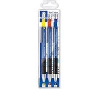 Staedtler Porte-mines Mars Micro – Étui plastique 3 pièces 0,3/0,5/0,7 mm canon droit – 775 SC WP3