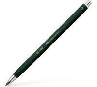 Faber-Castell Porte-mines TK9400 G – Mine 6B 3,15 mm pour dessin, écriture, esquisse