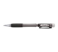 PENTEL Porte-mine 0,5 mm rechargeable corps plastique transparent grip caoutchouc couleur FIESTA