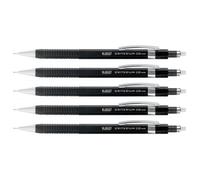 Porte-mines rechargeable - BIC - CRITERIUM - 0 5 mm - Corps plastique noir - Gomme rétractable
