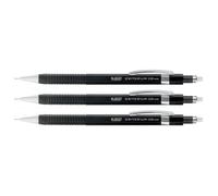 Porte-mines rechargeable - BIC - CRITERIUM - 0 5 mm - Noir - Lot de 3