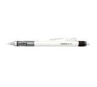 Porte-mines Tombow MONO graph 07 blanc - mine 0,7 mm, HB, gomme intégrée rechargeable [SH-MG23-R7]