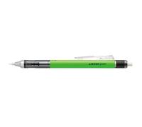 Porte-mines Tombow MONO graph 07 vert fluo - mine 0,7 mm, HB, gomme intégrée rechargeable [SH-MG63-R7]