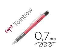 Porte-mines tombow monograph 0,7mm rechargeable gomme telescopique interchangeable coloris corps rose fluo