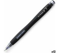 Porte-mines Uni-Ball SHALAKU S Noir 0,5 mm (12 pièces)