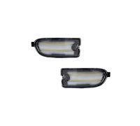 Porte Miroir Clignotant Pour Subaru Pour Impreza 1999 2000 2001 | Les Clignotants Séquentiels Pare Chocs Avant LED Blanche Ambre Allument La Conduite DRL(Clear Lens)