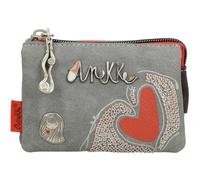 Porte-Monnaie 3 Compartiments Alma - Design Compact et Pratique | Fermeture éclair et Poche arrière | Dimensions : 12 x 8 x 4 cm, Divers