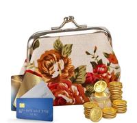 Porte-monnaie à fermoir baiser Petite Mini Pochette À Fermoir Kiss Lock | Porte-Monnaie Avec Fermoir Baiser pour Plage Shopping Argent Fête Carte ijoux Accessoire de Mode Cadeau Loisirs Femme