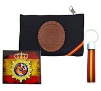 Porte-monnaie à thème Espagne. Peut inclure des accessoires (bracelet, aimant, porte-clés, etc.). Porte-monnaie espagnol fabriqué artisanalement : catholique, taurin, militaire, garde civile, CN