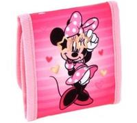 Porte-monnaie à trois volets à la recherche de Minnie Mouse pour enfants Rose