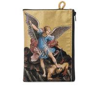 Porte-Monnaie Archange Saint Michel zippé 14,5 cm