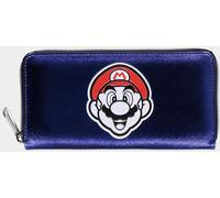 Porte-monnaie avec fermeture éclair nintendo super mario cara