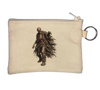 Porte-monnaie avec inscription « Decayed Zombie Reaching Forward » Beige