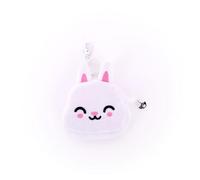 Porte-Monnaie avec Porte-clés, Mini carnet et Feuille d'autocollants - Lapin