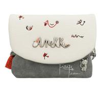 Porte-Monnaie avec Rabat Alma - Élégance Classique avec Deux Compartiments | Fermeture à Bec et Poche arrière | Dimensions : 12 x 10 x 3 cm, Divers