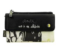 Anekke Porte-monnaie noir crème pour femme - Memories Nature Towanda Coin Purse With Flap Multicolor 303196