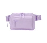 Porte-monnaie avec support pour ceinture athlétique, ceinture de voyage minimaliste | Plateforme ergonomique pour transport du corps, stockage sûr avec fermeture éclair, Lavande, Consulte la