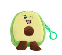 Porte-Monnaie Avocat Petite Bourse À Pièces en Peluche Douce