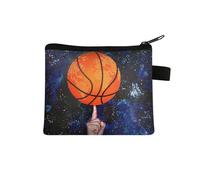 Porte Monnaie Basketball Petite Trousse Maquillage Trousse Maquillage Femme De Voyage pour Femme Portable Trousse De Maquillage Cosmétique Organiseur,Trousse De Toilette Fille