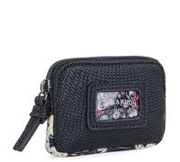 Porte-Monnaie - Cimarron - QUINCY - Noir - Nylon et cuir écologique - 11.5x7.5x2 cm