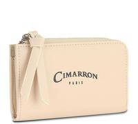 Cimarron - Porte Monnaie pour Femme et Homme - Porte Monnaie en éco Cuir Souple synthétique Petit Format - Petit Porte Monnaie Multi rangements et Anti RFID. 312344, Beige