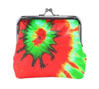 Porte-monnaie coloré dessin animé soleil baiser serrure change porte-monnaie, Cœur Tie Dye, one size, Cœur Tie Dye