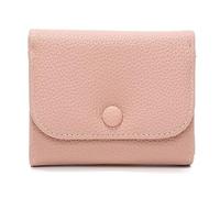 Porte-monnaie court pour femme - Petit portefeuille en cuir synthétique - Style coréen - Changement élégant pour le quotidien - Style coréen - Avec porte-cartes, a, One Size