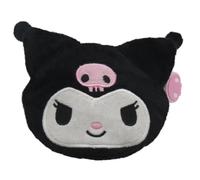 CyP Brands – Porte-monnaie Hello Kitty Kuromi – Figurine 3D peluche – Blanc/Noir – Officiel