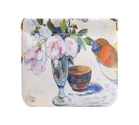 Porte-Monnaie De Change pour Pièces,Mini Pochette À Presser pour Ouvrir - Porte-Pièces Mignon Motif Aquarelle | pour Femme Mère Adolescente Fille Clés Rouges À Lèvres Cartes
